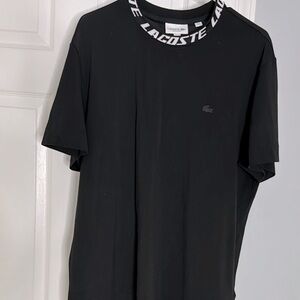 LACOSTE Black Men's Shirt XL